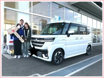 スペーシアカスタムを納車しました★