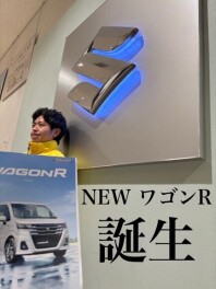 MY NEW　STANDARD　ワゴンRです