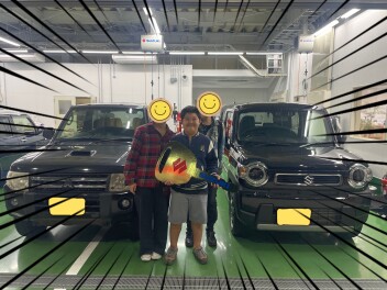 ご納車おめでとうございます！【ハスラー】
