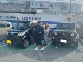 ジムニーシエラがご納車になりました