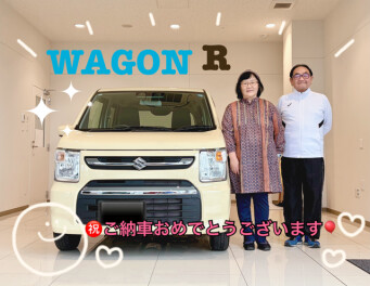 ワゴンRを納車いたしました！！