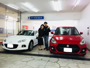 ○＊スイフトスポーツご納車しました＊○