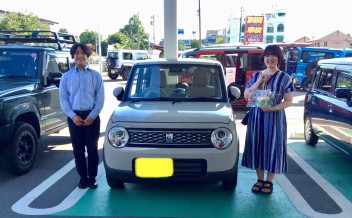 ラパンモードご納車しました！