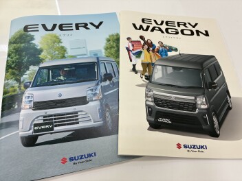 エブリイ、エブリイワゴンマイナーチェンジ！