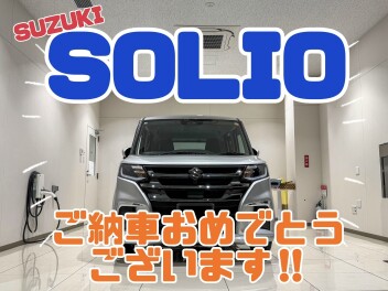 ソリオをご納車させていただきました！！
