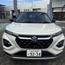 新型フロンクス試乗できます！!