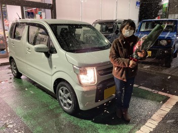 ワゴンＲ納車させて頂きました！