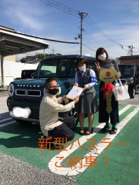 こだわりが詰まったハスラーご納車！