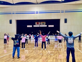愛媛スポーツ・レクリエーション祭2025　エアロビック大会に参加しました！