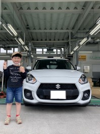 スイフトスポーツご納車でした(^^)/