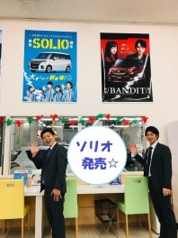 １２月突入～♪　ソリオが発売です！！！