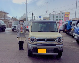 ハスラーＪスタイル　ご納車いたしました！