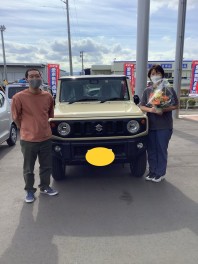 T様、ジムニーご納車おめでとうございます！！