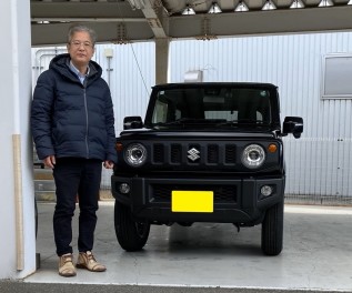 S様　ジムニーご納車おめでとうございます！