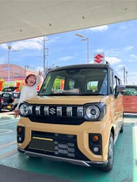 K様　スペーシアギアご納車おめでとうございます。