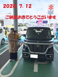 スペーシアカスタム　納車しました♪