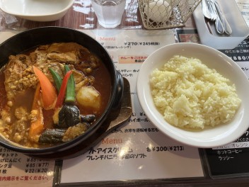 久々のスープカレー