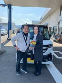 ☆スペーシアカスタム、ご納車いたしました☆