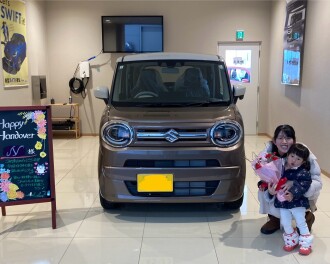 祝❤️ワゴンＲスマイル納車！！
