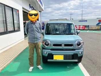 ハスラー　納車させて頂きました！