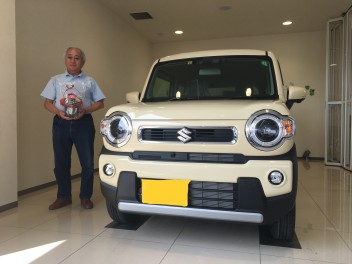 新型ハスラーご納車(*^^)v