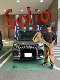 ソリオ納車しました