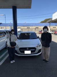 スイフトのご納車おめでとうございます！