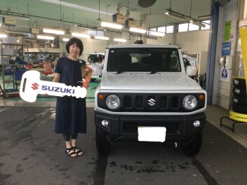 待ちに待ったジムニーのご納車です！