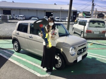 ラパンLC納車しました☆