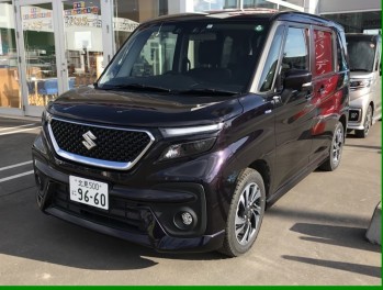 新型ソリオバンディットMV試乗車ございます。