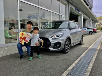 スイフトスポーツ納車しました☆彡☆彡