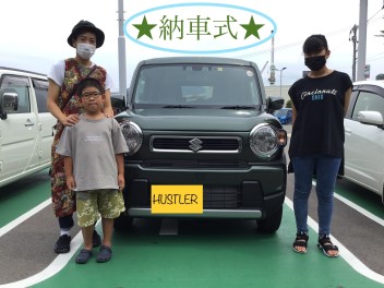 ★HUSTLER★納車式