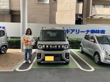 ――スペーシア　ギア　納車しました！！