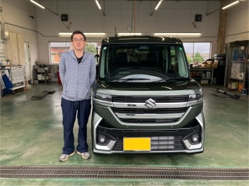 スペーシアカスタム　納車させて頂きました！