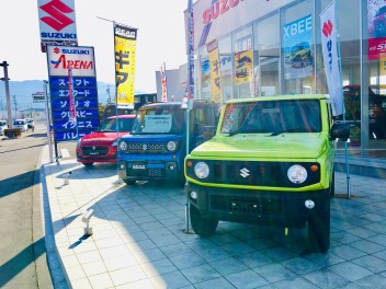 ついに来ました！新型ジムニー！！