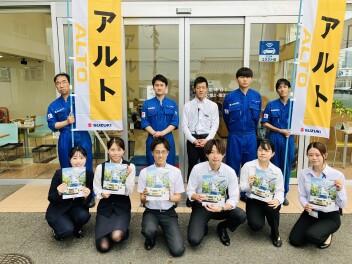 本日☆新型アルト誕生☆安全装備が進化☆スズキコネクト搭載☆お待ちしております☆