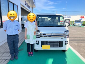 エブリイワゴン　納車させて頂きました！