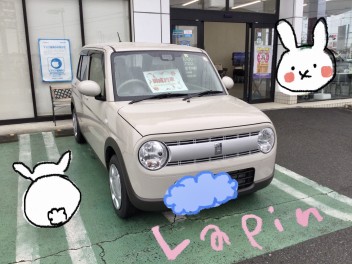 Ｋ様、ラパンのご納車おめでとうございます！