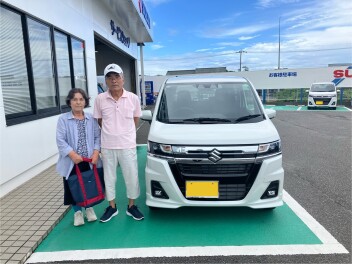 ワゴンＲカスタムＺ　納車させて頂きました！