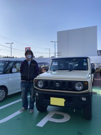 ジムニーご納車です(^_-)-☆