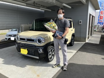 H様新車ハスラーご納車です！