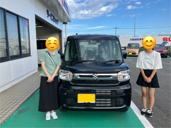 スペーシア　納車させて頂きました！