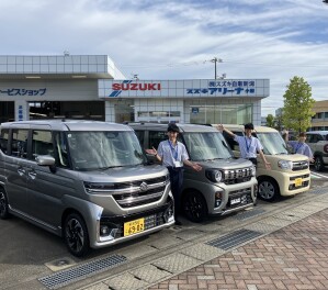 スペーシア３兄弟を展示中！オータムフェアも開催中！