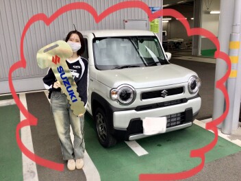 ハスラーご納車です☆