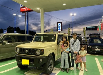 ジムニーご納車でした(^_-)-☆