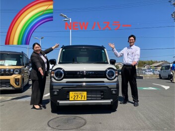 ハスラータフワイルドの展示車が入りました！