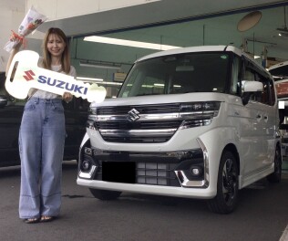 キラーン☆　スペーシアカスタムのご納車です☆