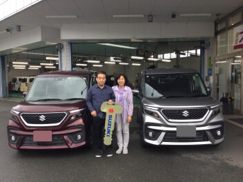 お気に入りのシリーズ、ソリオバンディットのご納車です