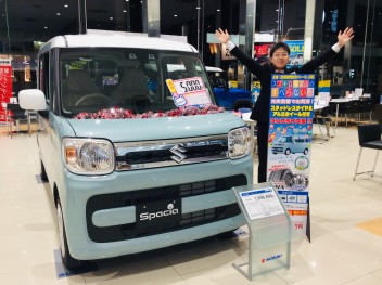 ★☆★スペーシア展示車入りました☆★☆