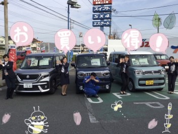 春の大商談会まだまだ続きます！！ナビ割キャンペーンもお見逃しなく！！